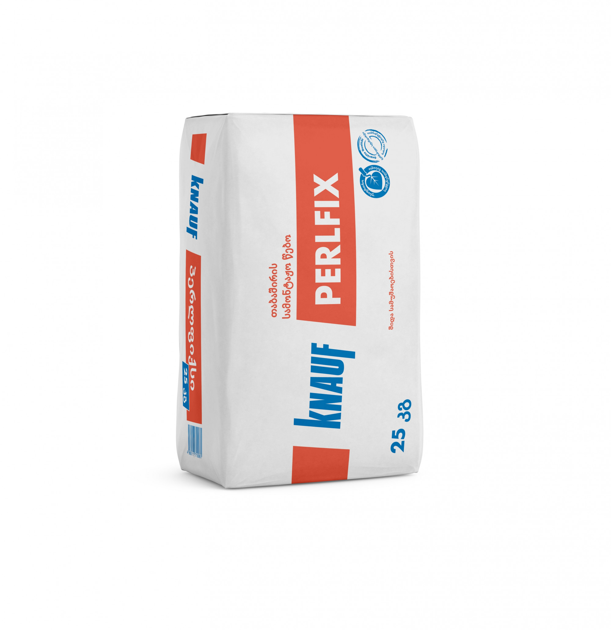 Knauf Perlfix თაბაშირის წებო 25კგ — ფითხი და ბათქაში